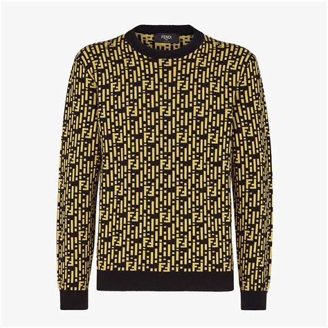 fendi sweater yellow|fendi sweater women.